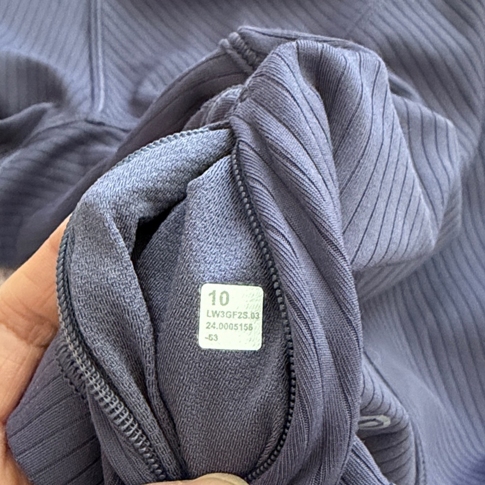 lululemon It’s Rulu Ripped Half Zip - Picture 3 of 3
